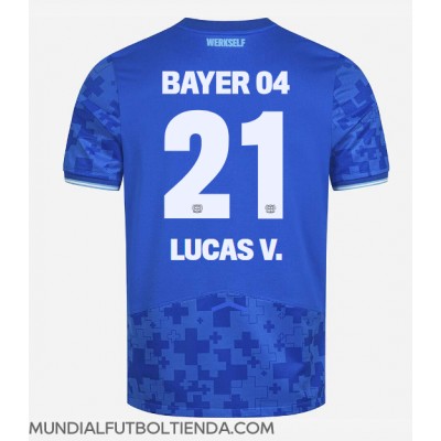 Camiseta Bayer Leverkusen Lucas Vazquez #21 Tercera Equipación Replica 2025-26 mangas cortas Camiseta Bayer Leverkusen Lucas Vazquez #21 Tercera Equipación Replica 2025-26 mangas cortas